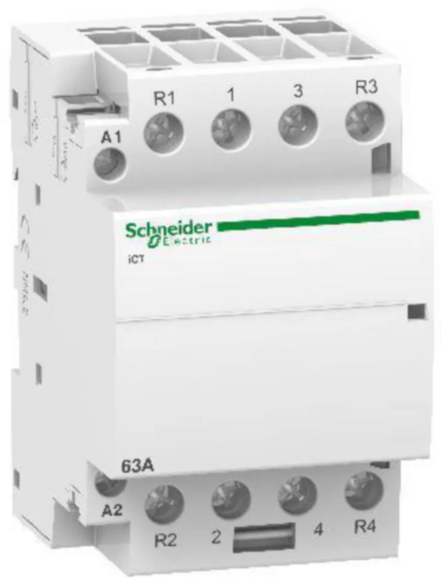 Moduulikontaktori Schneider Electric Acti 9 ICT MODUULIKONT 63A 2AV+2S 230