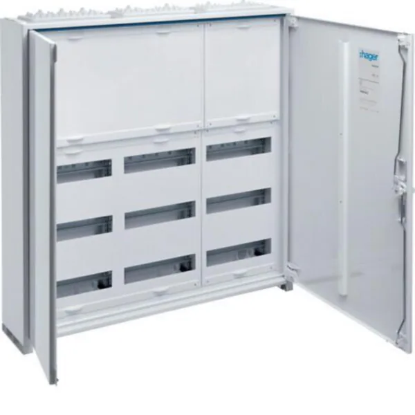 Moduulikotelo pinta/uppo Fe Hager Univers automaatioriveillä FWB53N 800X800 108M IP44