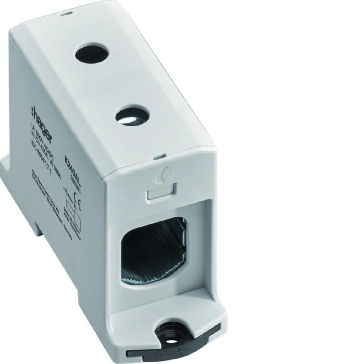 Riviliitin Hager K240AL 35-240mm2 Cu/Al gray