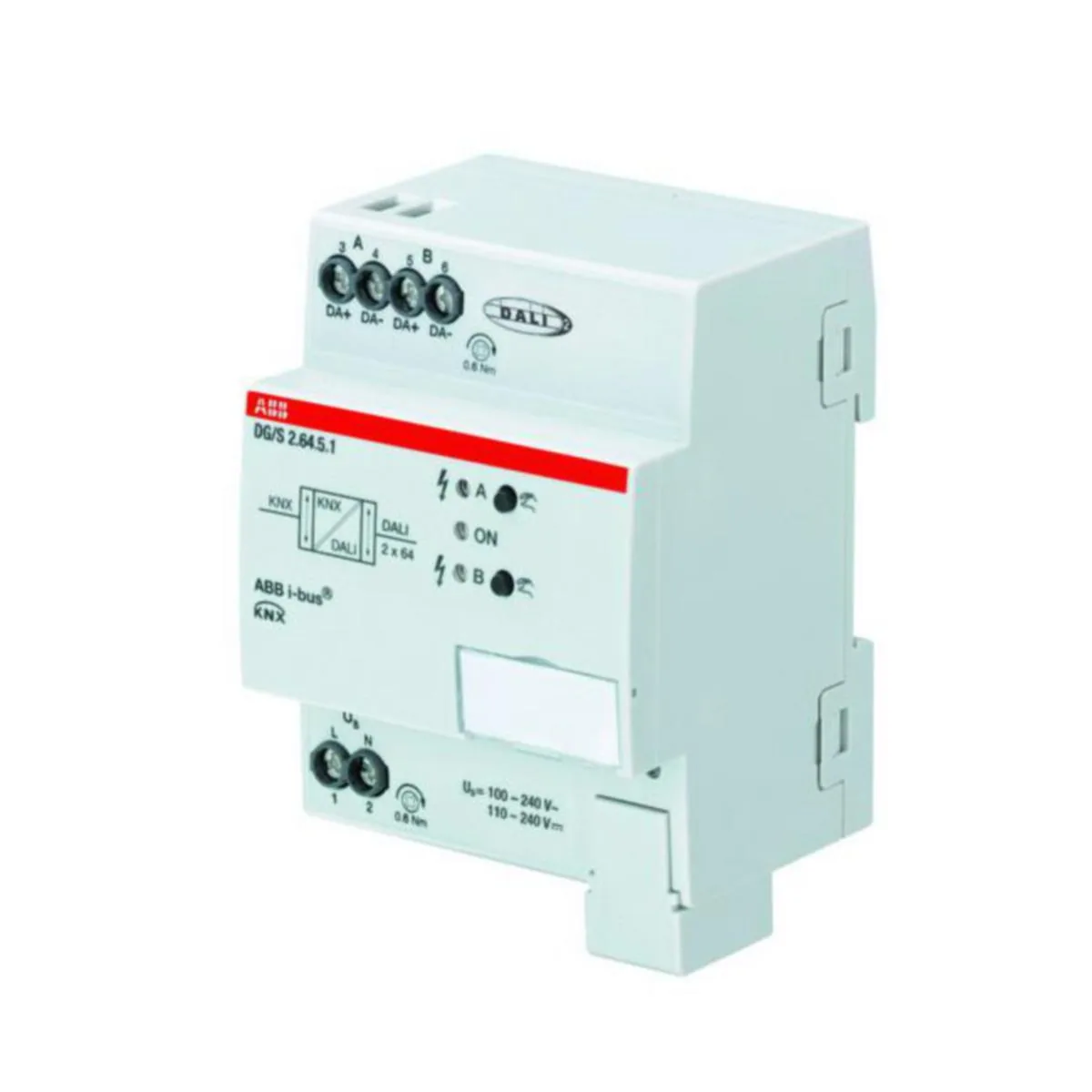 Väylämuunnin KNX ABB, DG/S2.64.5.1 KNX/DALI2 2-KAN