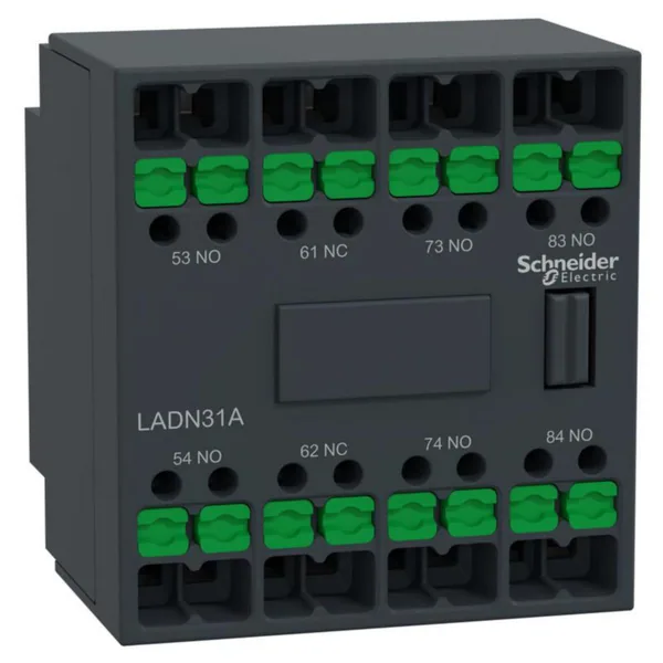 Apukosketin Schneider Electric TeSys 3NO 1NC SNAP-IN
