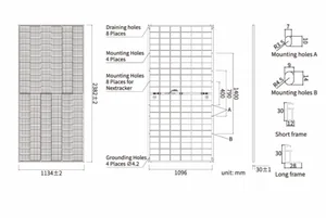 Aurinkopaneeli JA Solar Bifacial 625Wp - AURINKOPANEELI JA SOLAR JAM66D45 LB 625WP BIFACIAL