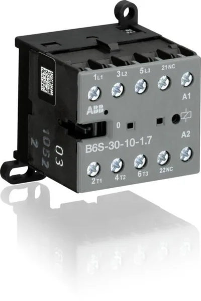 Kontaktori ABB B6S-30-10-1.7. 24VDC. 1.7W