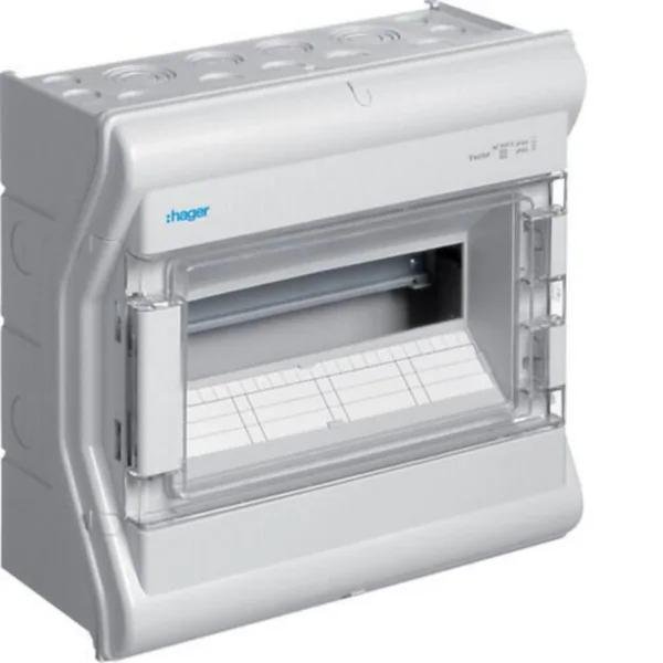 Moduulikotelo pinta PS Hager Vector VE112AK 1x12M IP54
