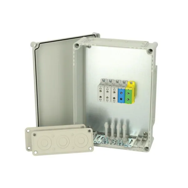 Riviliitinkotelo PC Fibox CUAL EK 382813 G 95MM2