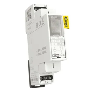 Välirele Elko - VÄLIRELE ELKO EP 1VK 16A 12-240VUC PUN LED