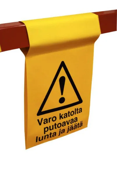 Varoituslippu kiinteistöpuomiin SWM