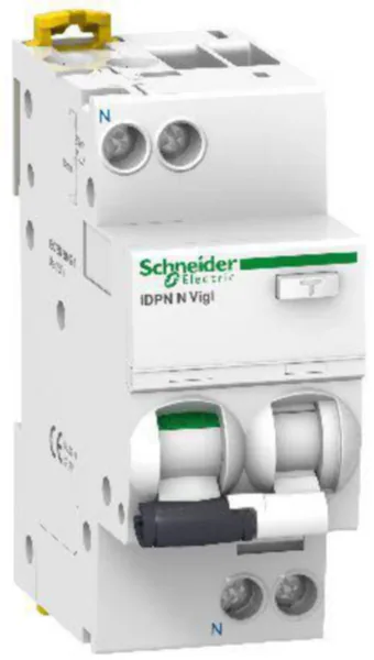Vikavirtajohdonsuojakatkaisija Schneider Electric Acti 9 IDPN 2B10 30mA A 6kA