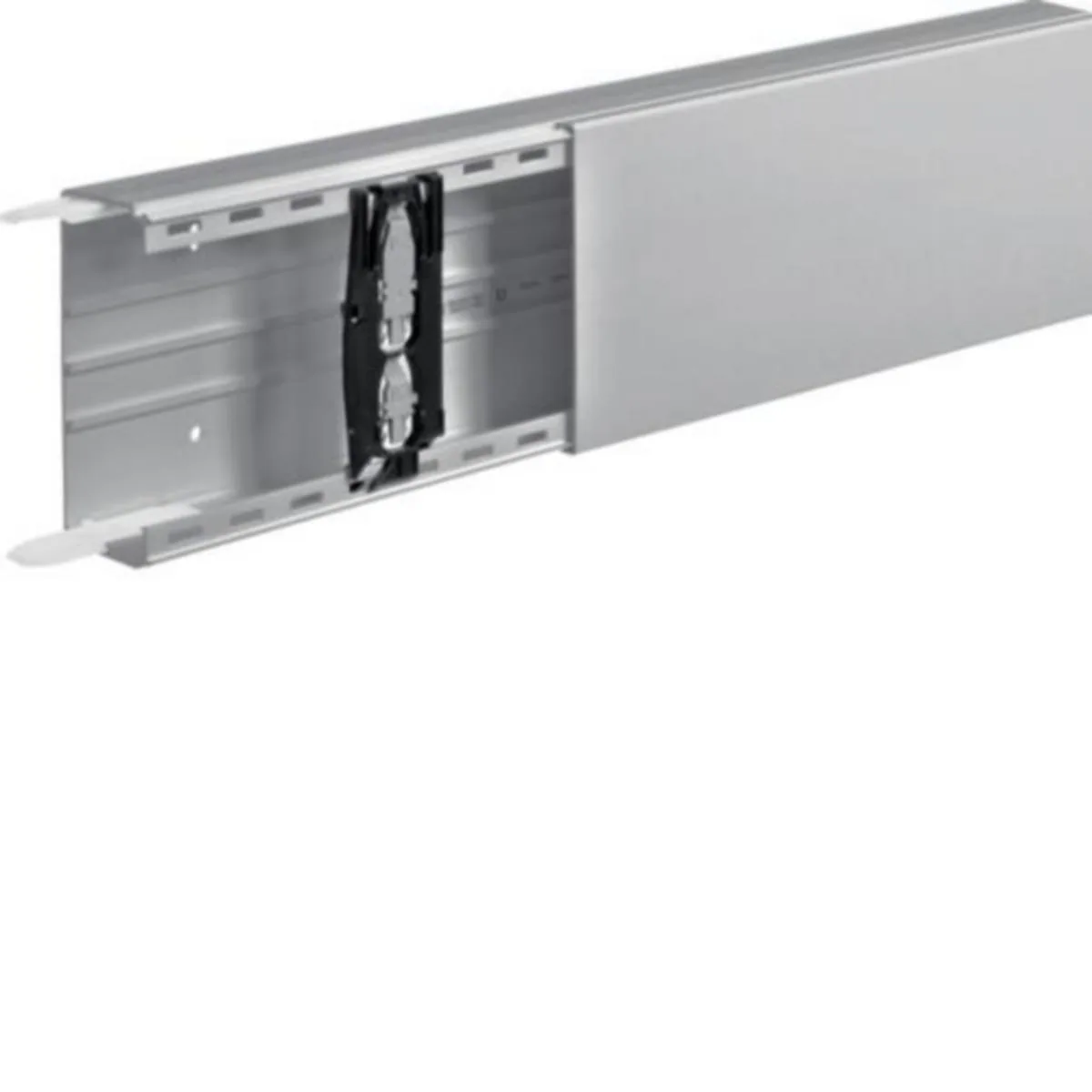 Asennuskanava Hager Tehalit.LF vaaleanharmaa - ASENNUSKANAVA TEHALIT.LF LF601500 PVC 60X150X2000 VHA