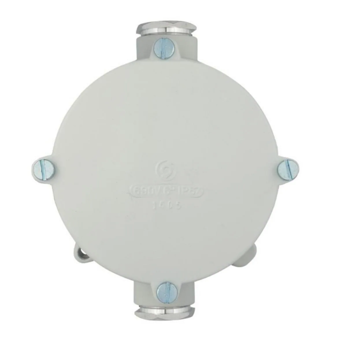 Jakorasia Selcast 6mm² 690V IP67 pyöreä 6mm2 2xPK21 HARM – harmaa
