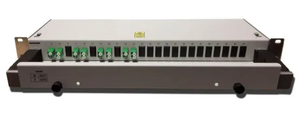 Jaotinpaneeli Naficon 19" LC-APC 4X1:2 LCA TS