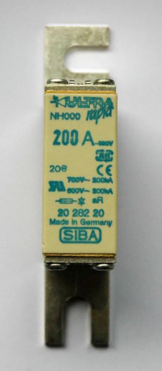 Kahvasulake Siba UR AR 000 250A 690V 80MM