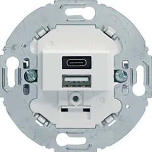 Pistorasia Hager 1930 - PISTORASIA 1930 USB A+C/3A/230V UR VAL