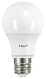Vakiolamppu Airam Led A60 pahvipakkaus - VAKIOLAMPPU AIRAM LED A60 840 806lm E27 DIM OP