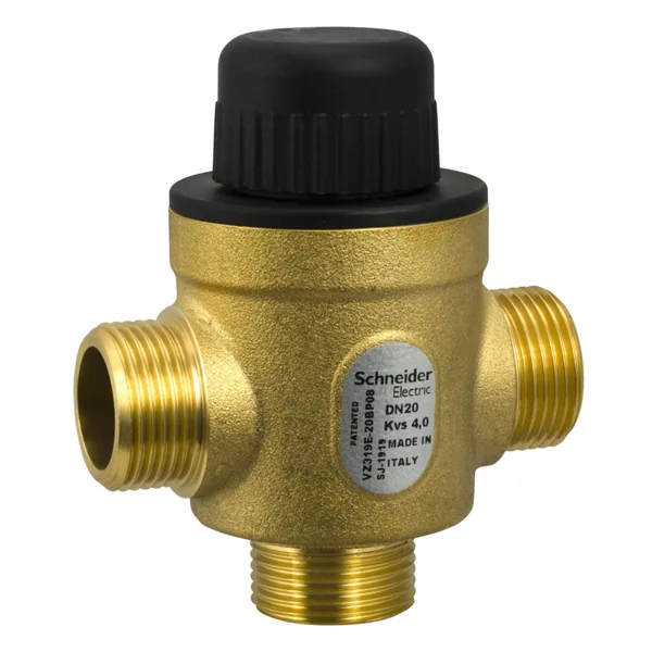 Venttiili Schneider VZ319 SpaceLogic 3-TIE,DN15KVS4/2,5,G3/4A,ULKOK
