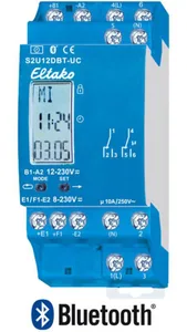 Kellokytkin Eltako Astro BLE 2x10A/250VAC - KELLOKYTKIN DIGITAALINEN ASTRO,BLE,2X10A/250 V AC