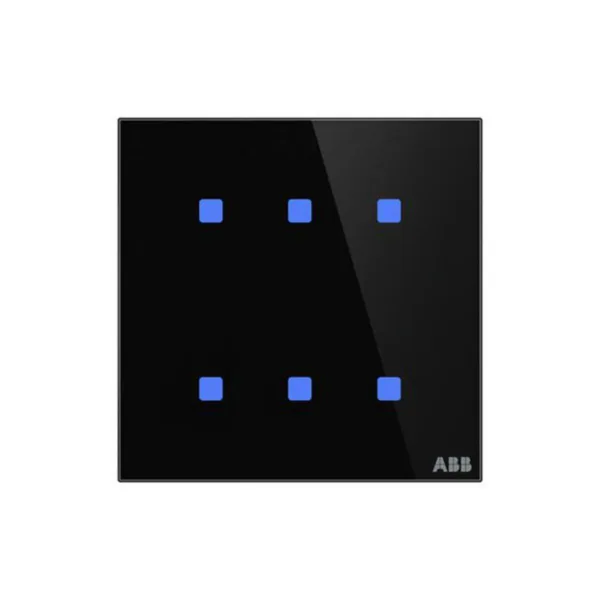Painike KNX ABB 6-OS, 86X86, TACTEO