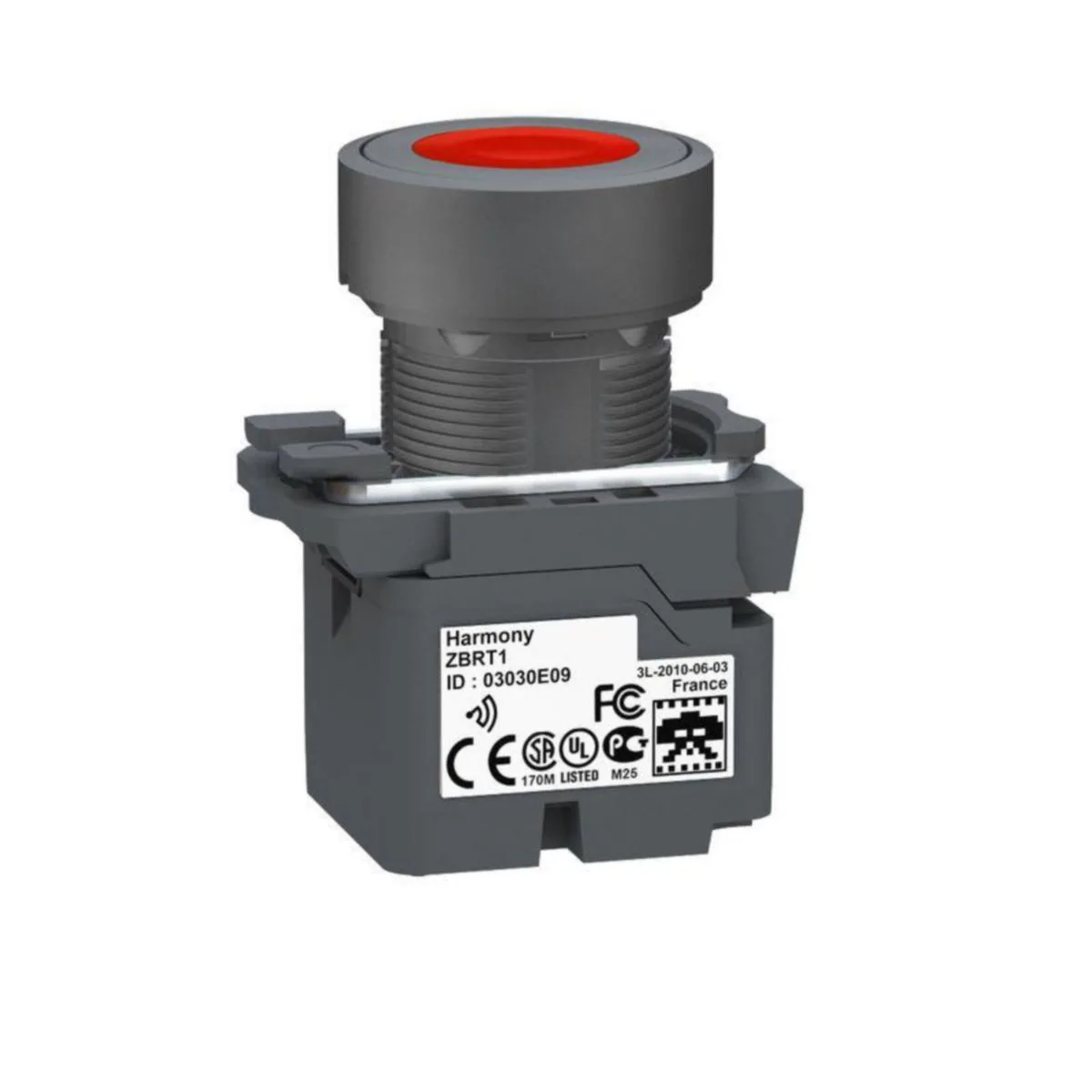Painike/lähetin Schneider Electric Harmony ZB5RTA4 PAINONAP MUOVI PUN – punainen