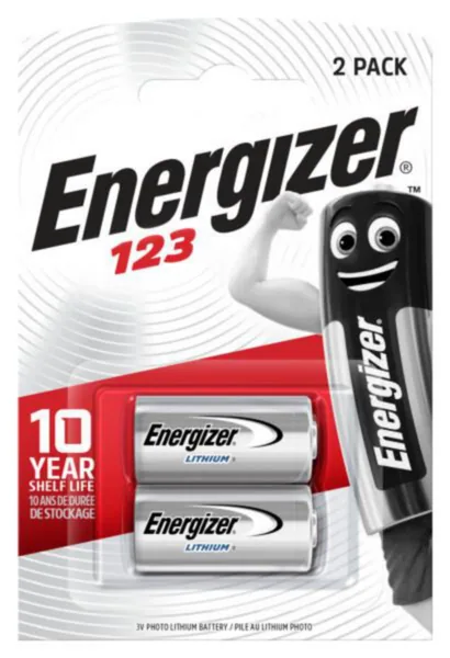 Paristo lithium Energizer Photo 123 FSB2 2-PAK