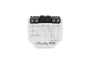 Rasiaan asennettava energiamittari Shelly - ENERGIAMITTARI DIN SHELLY EM GEN3 + 50A CT