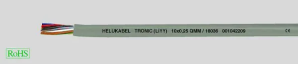 Tietoverkkokaapeli Helukabel LIYY TRONIC 2X0,34 18057
