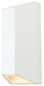 Yleisvalaisin Airam Sala Double - YLEISVALAISIN PINTA SALADOUBLE IP44 2XGU10 GLC WH