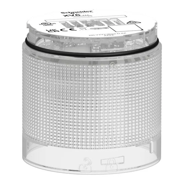Merkkivalo Schneider Electric Harmony XV6 VILKKUVA VALKOINEN VÄRILLI