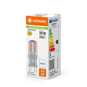 Pienoislamppu Ledvance Performance Special PIN - PIENOISLAMPPU LEDVANCE PIN 2,6W/827 320LM G9 CL