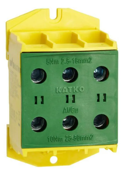 Riviliitin Katko ConnectSafe KL 3XAL/CU 2,5-50MM2 PE