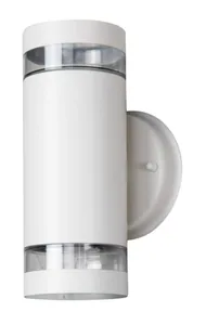 Seinävalaisin ulko Airam Alppila XL-W - SEINÄVAL ULKO ALPPILADOUBLEXLW IP44 2XGU10 GLC WH