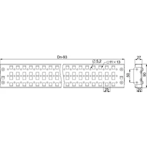 Asennuskisko Schneider Electric Universal Enclosures - SOKKELI UNIVERSAL ENCLOSURES AS.KISKO 2KPL 3RIVI LEV 1200MM