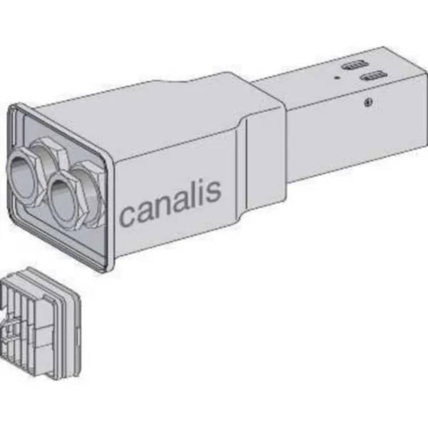 Syöttö ja pääte Schneider Electric Canalis 40A 2X3P