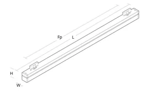 Yleisvalaisin SG Sector - YLEISVALAISIN SG SECTOR 6000LM 3000K VA