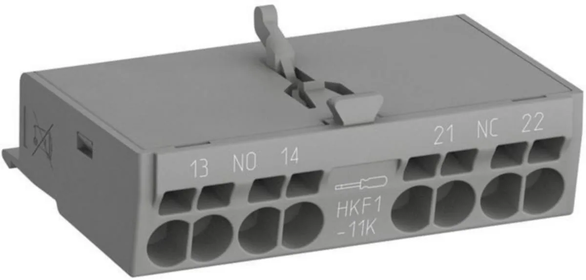 Apukosketin ABB - APUKOSKETIN ABB PÄÄLLE ASENNETTAVA 2S,0A