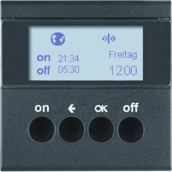 Kellokytkin KNX Hager S.1 VKO 1K RF QUICKLINK ANT