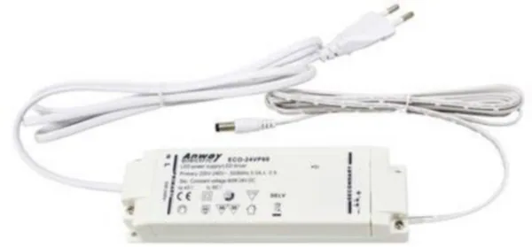 Sähköinen lisätarvike Airam Linear LED-Driver 60W 24V