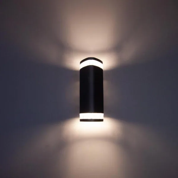 Seinä/kattovalaisin ulko FTLight Dana SEINÄ/KATTOVAL. 2XGU10, MUSTA