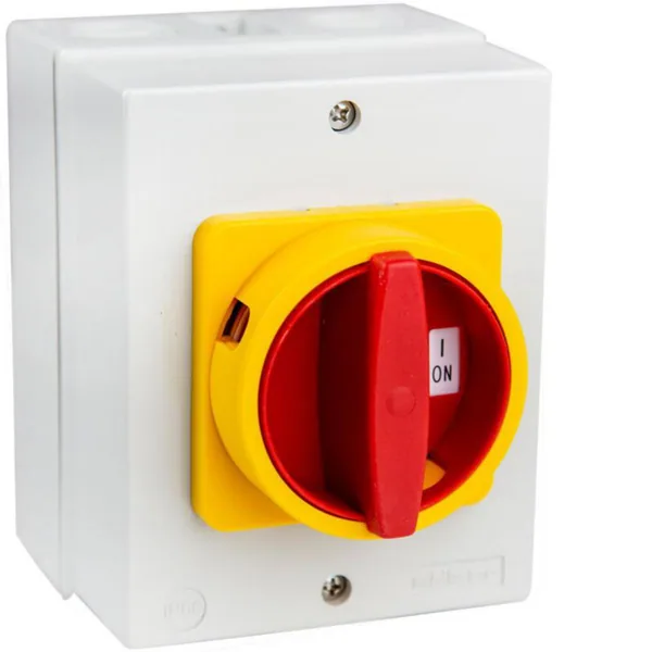 Turvakytkin Sälzer KOT. IP66 VÄÄNNIN H220 0-1 3N 25A