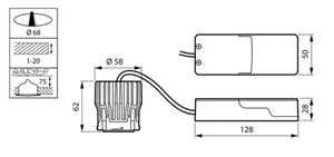 Led-moduuli Philips CoreLine - ALASVALO CORELINE LED-MODUULI 1080LM 840 10.2W