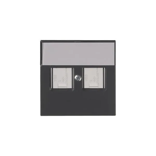 Keskiölevy ABB Impressivo RJ45 pölyluukut 2XRJ45. MMUS