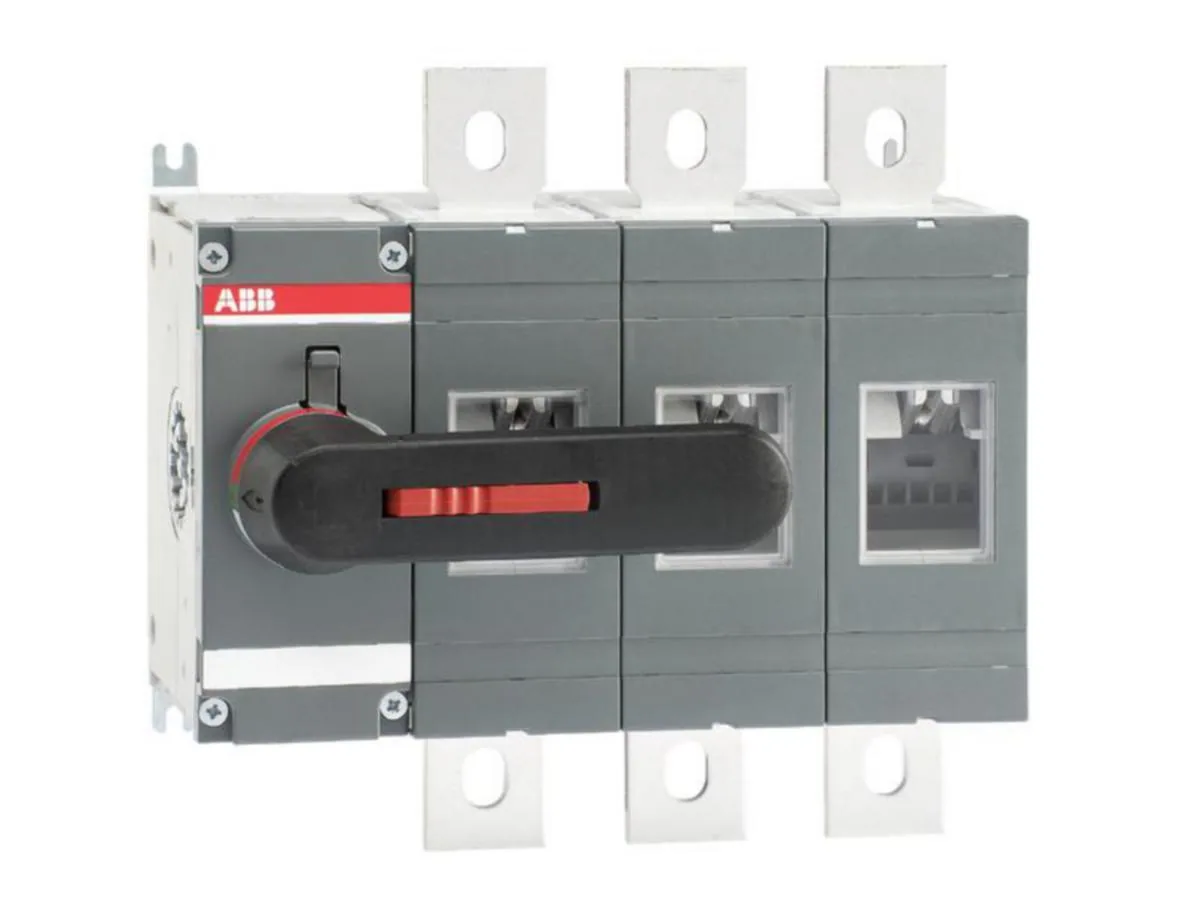 Kuormankytkin vääntö ABB 3-napainen AC-22A 3-NAP. 800A 690V – musta