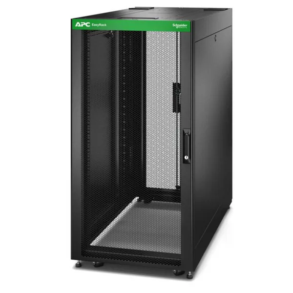 Lattiakaappi Schneider Electric Easy Rack 24U 600X1200MM SIVUPANEELEILLA