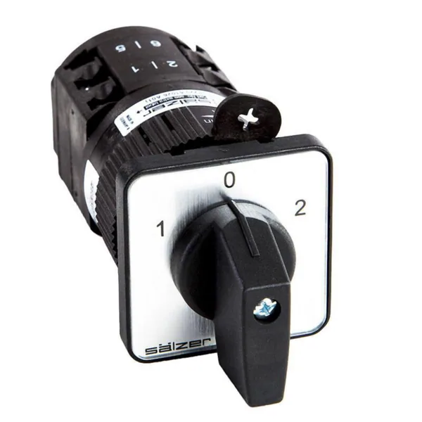 NOKKAKYTKIN VAIHTO SÄLZER P220 1-0-2 2N 20A Ø22.5