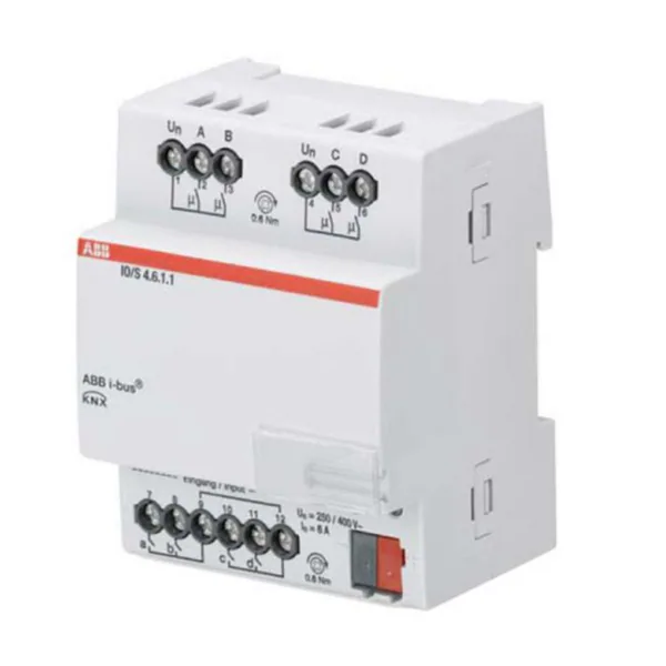 Tulo/lähtöyksikkö KNX ABB 4PV 4X6ARC T DIN