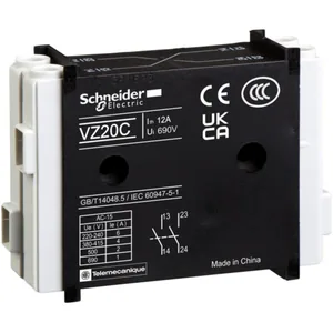 Apukosketin Schneider Electric TeSys VZ - APUKOSKETIN TESYS APUKOSKETIN 2SU 12-175A