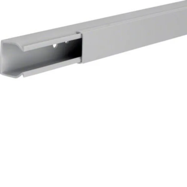 Asennuskanava Hager Tehalit.LF vaaleanharmaa LF250250 PVC 25X25X2000 VHA