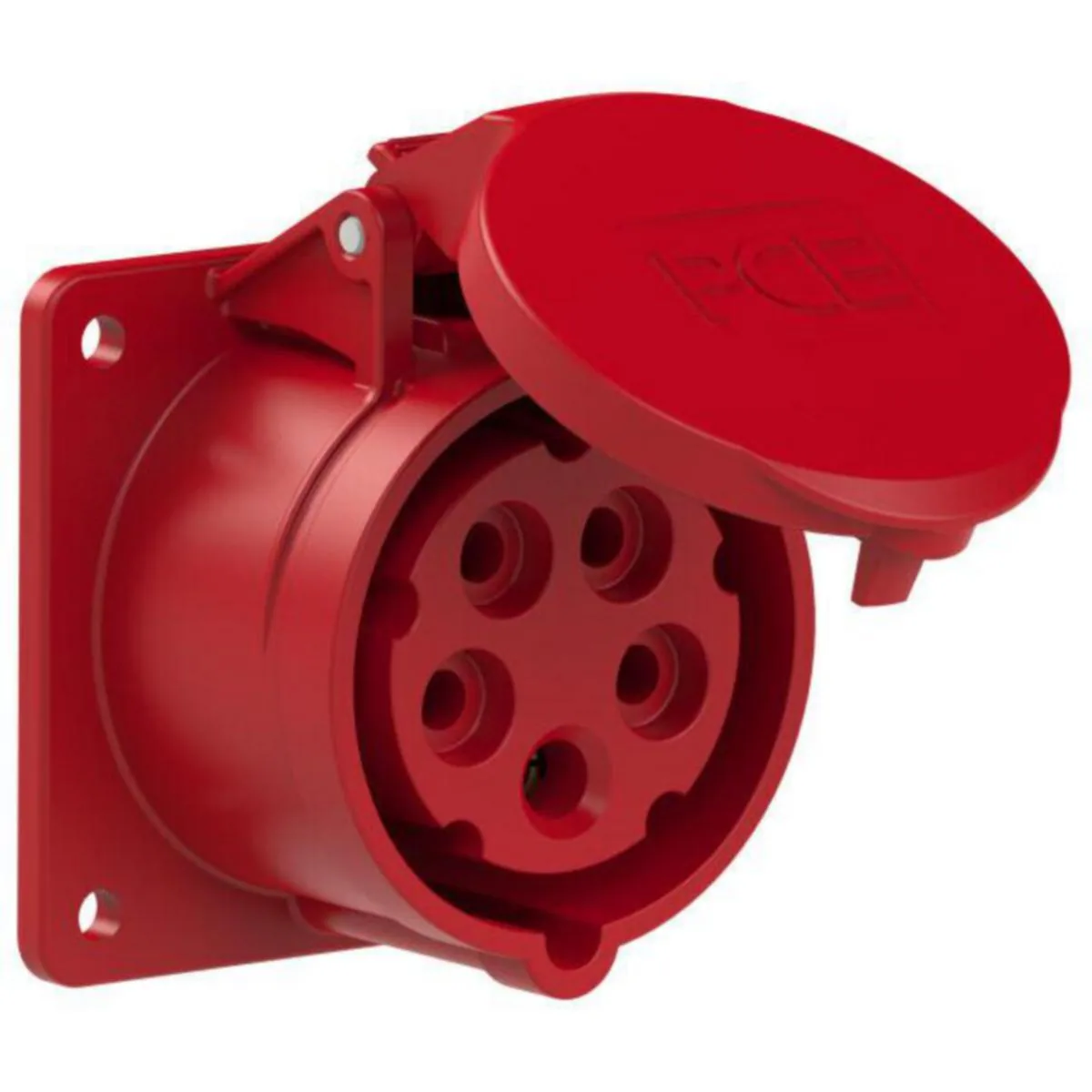 Kojepistorasia PCE Power Twist, 315-6F7 16A 5P 400V IP44 KOJEP
