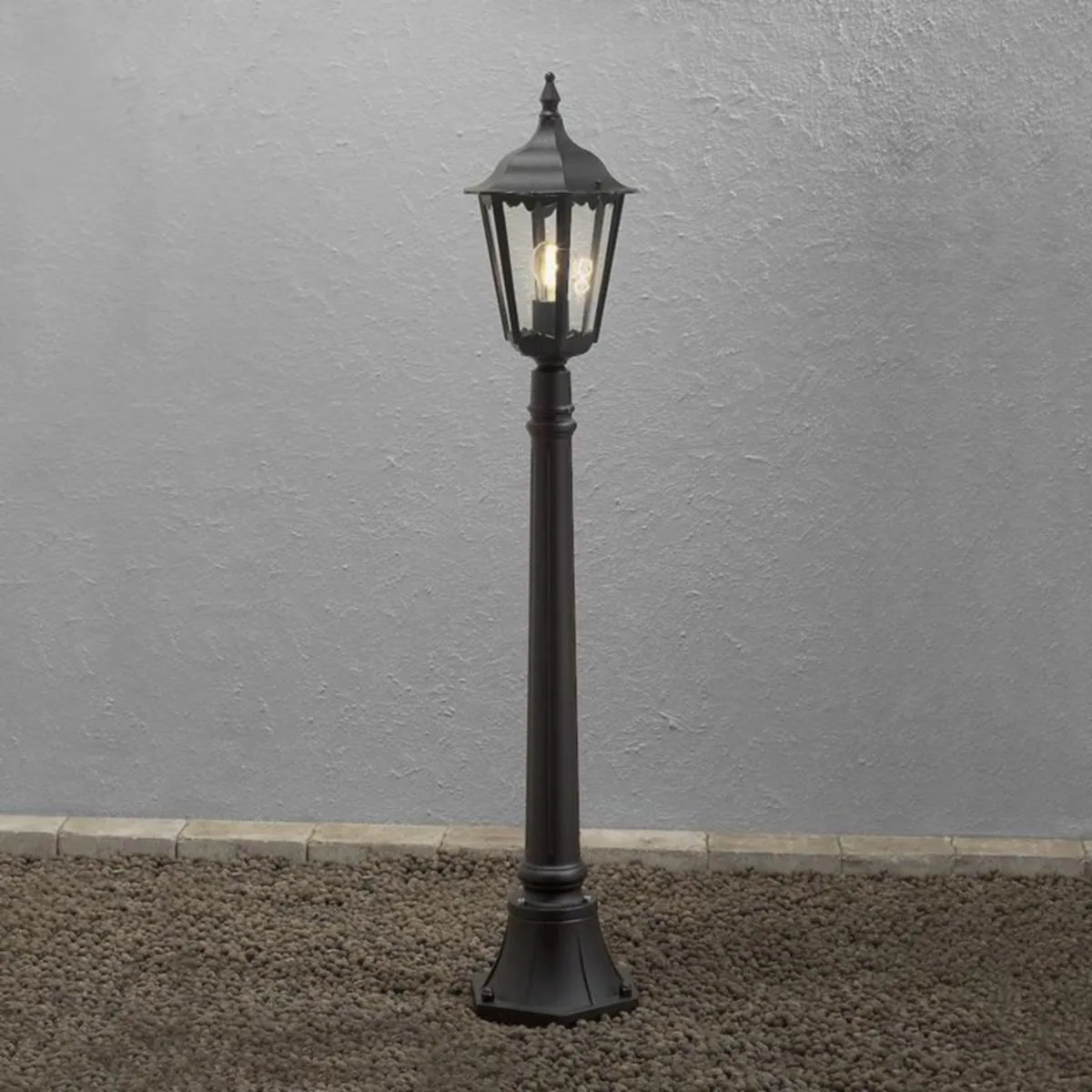 Pihapiirivalaisin Konstsmide Firenze 7215-750 IP43 E27 MU – musta