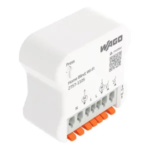 Säädin Wago 2757-sarja - SÄÄDIN 2757-SJA VERHO-OHJAIN,WIFI,2 KOSKETINTA