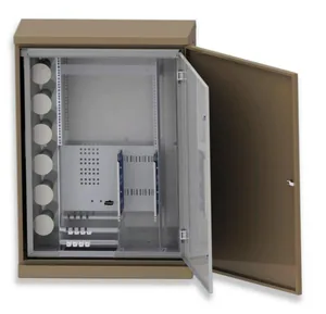 Telejakokaappi Naficon - TELEJAKOKAAPPI NAFICON K1/1200+19" RK-ULKOK. RAL7008